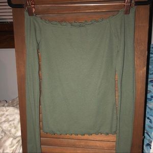 Hollister off the shoulder top